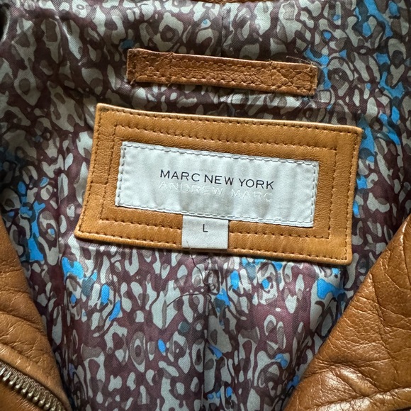 Marc New York. Vintage leather jacket - Picture 4 of 4